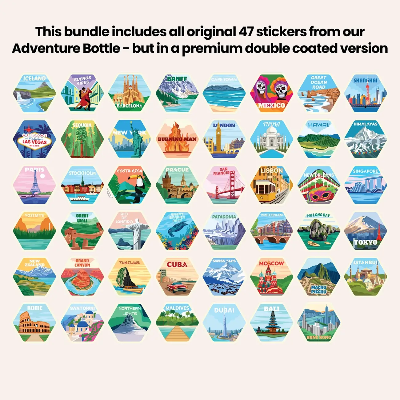 Adventure Bottle April 2025 Sticker Pack + All Stickers - Image 2