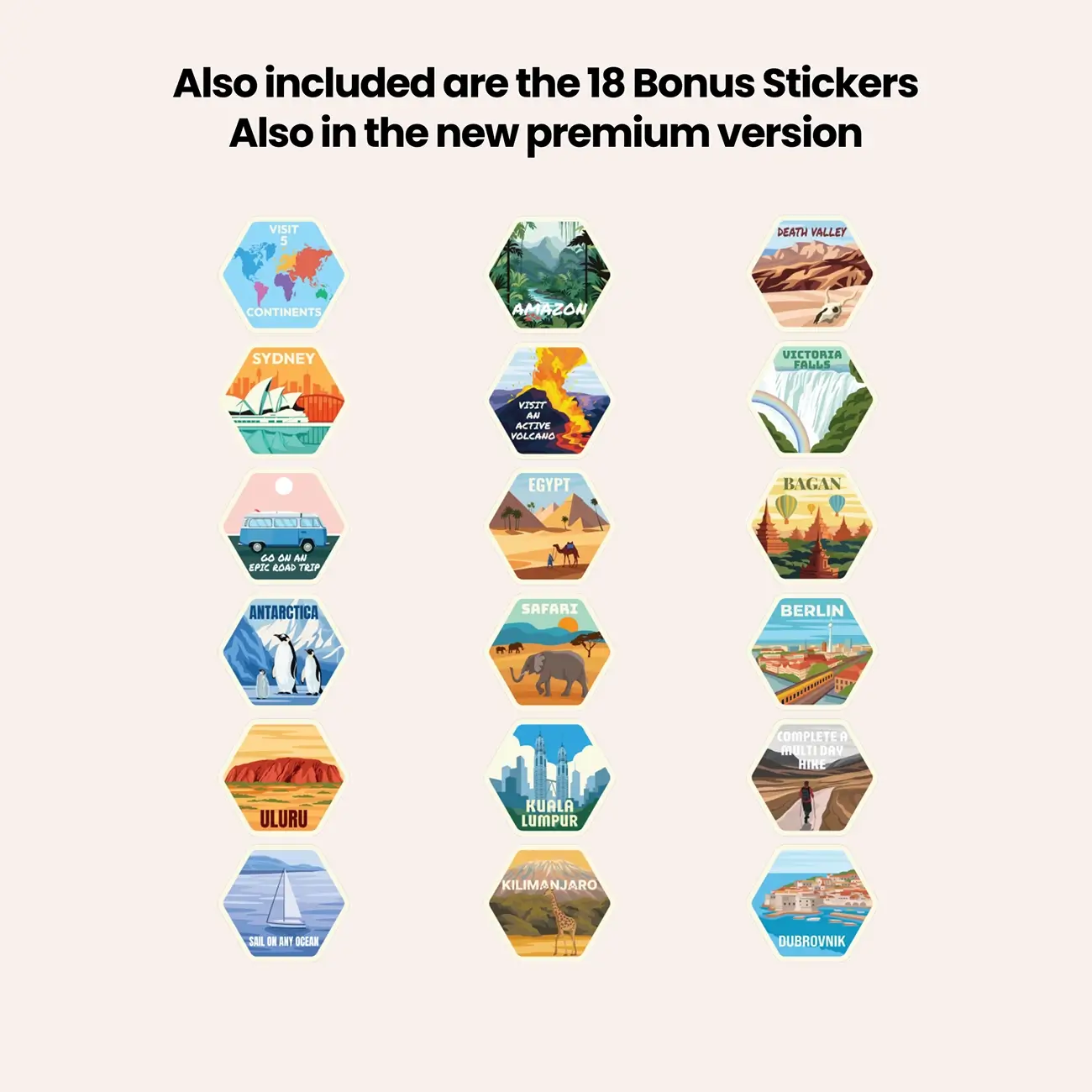 Adventure Bottle April 2025 Sticker Pack + All Stickers - Image 3