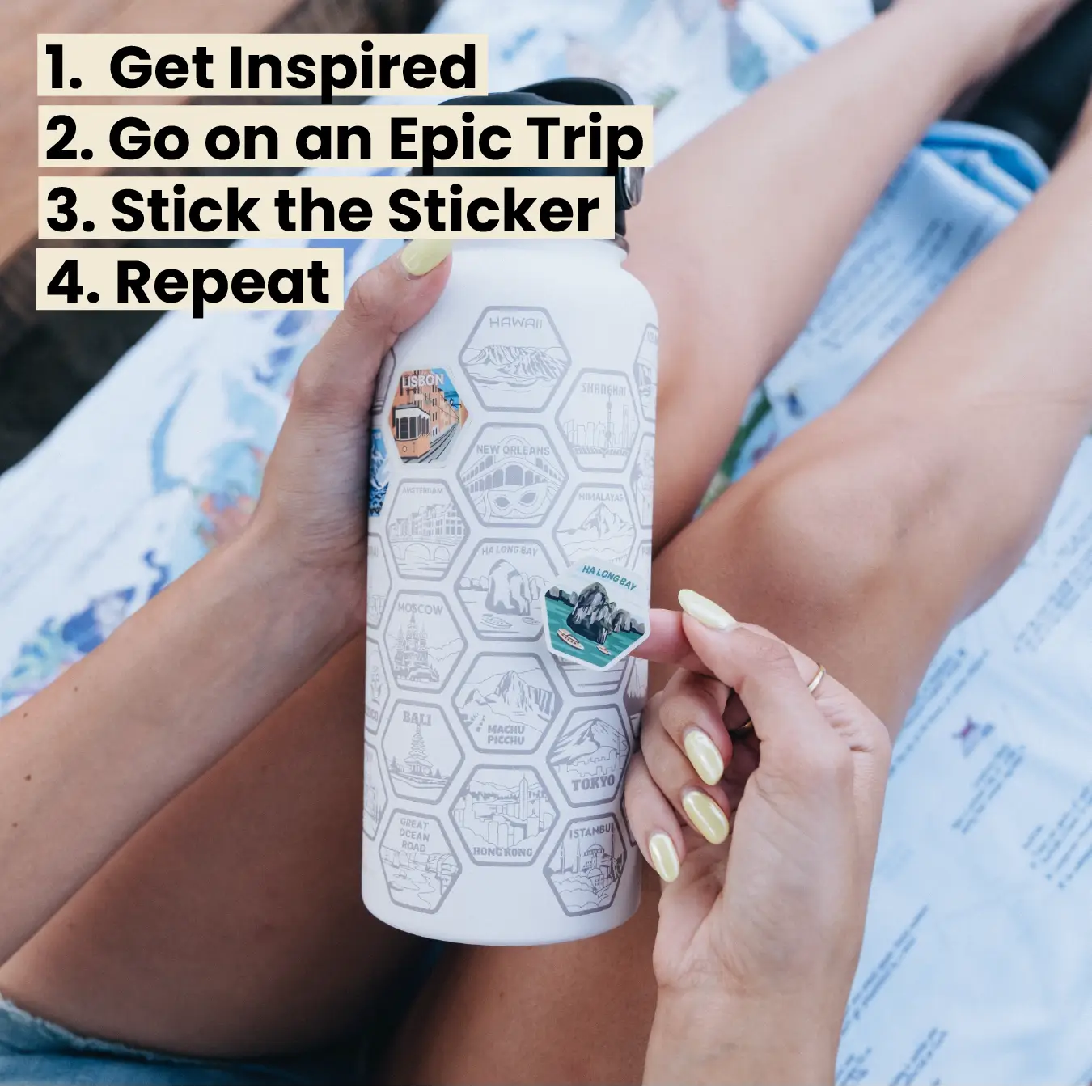 Adventure Bottle & Stickers - Image 3