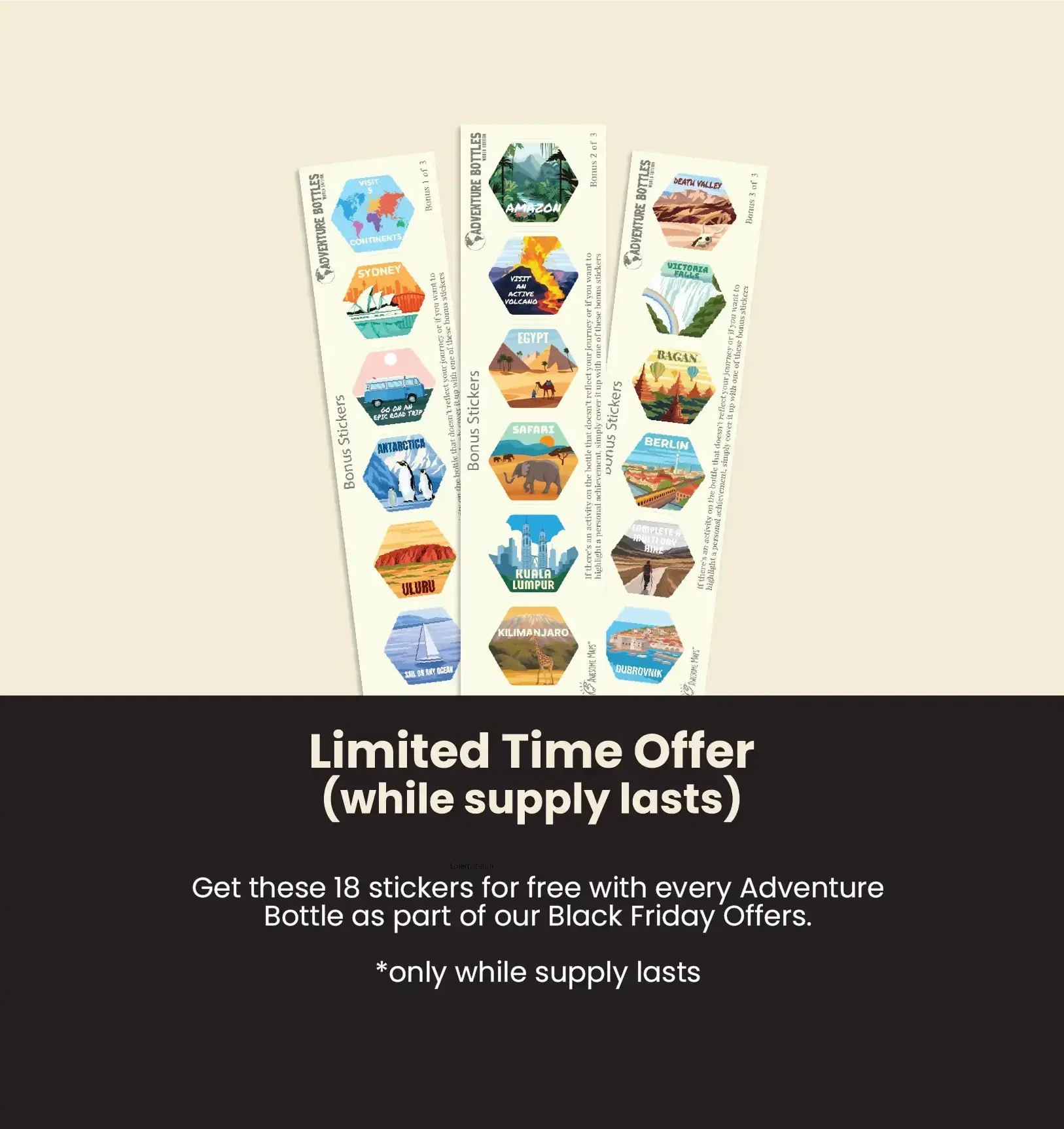 Adventure Bottle - Expansion Stickers - Image 2