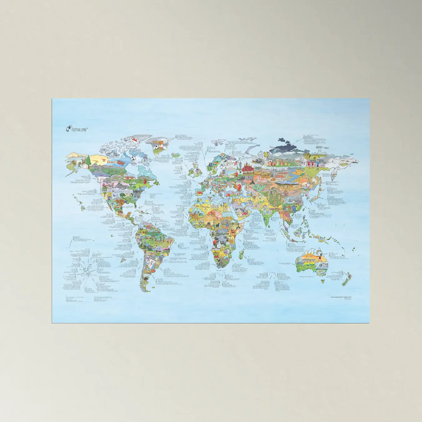 Football Map (Soccer) - Image 16