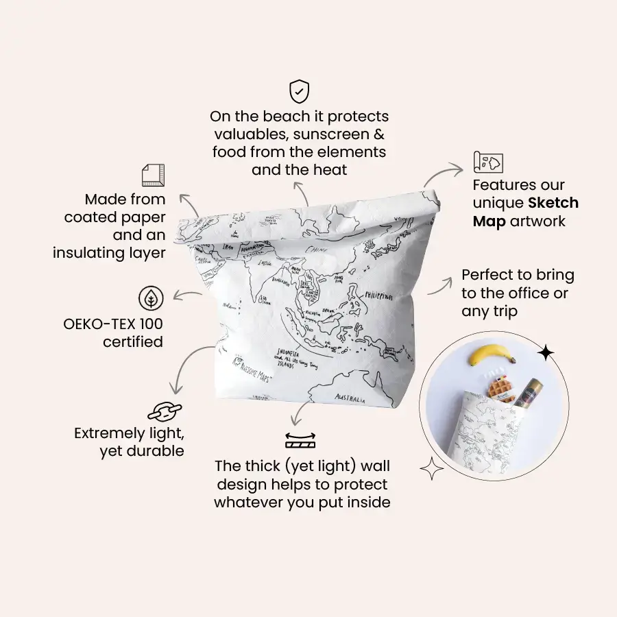 Lunchbag 'Sketch Map' - Image 2